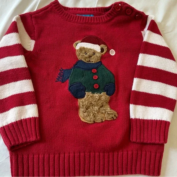 Greendog Teddy bear Christmas sweater - Picture 1 of 6
